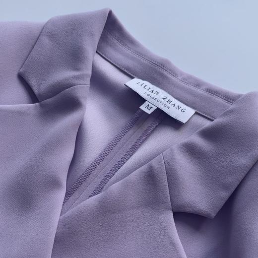 定制—职场漫谈——Lady挚爱——轻职场醋酸西装小众连衣裙夏季2301999 商品图3