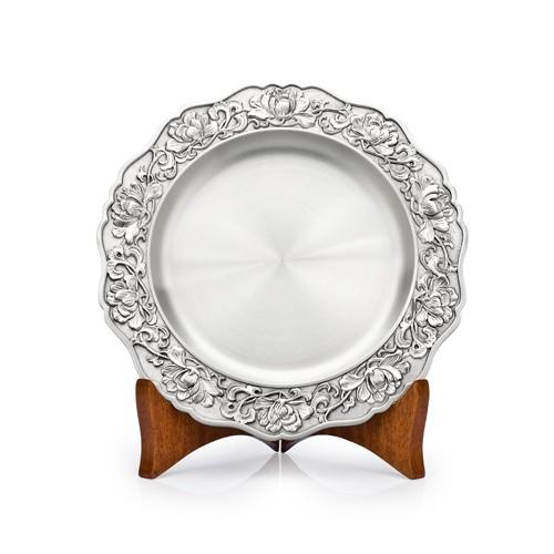 泰芝宝 牡丹锡盘PL028 商品图1