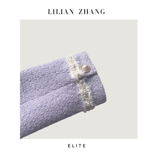 2305029-E-定制——收藏级——“风格永存”——温婉娴雅——薰衣紫外套 商品图3