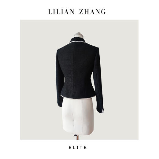 E系列——定制——古典浪漫、Lady挚爱经典珍珠边小香外套  2305032 商品图1