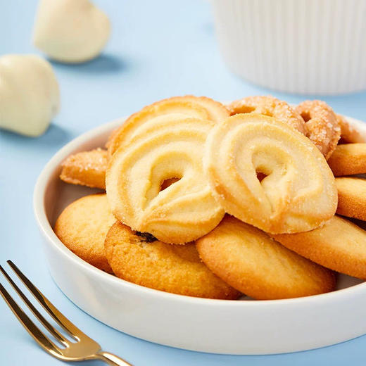 皇冠丹麦曲奇心形小熊形132g 商品图3