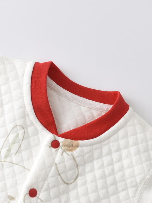 【福星小兔保暖马甲】宝宝马甲儿童春秋季婴儿背心薄纯棉马夹秋冬小童男女婴幼 儿坎肩 商品图2