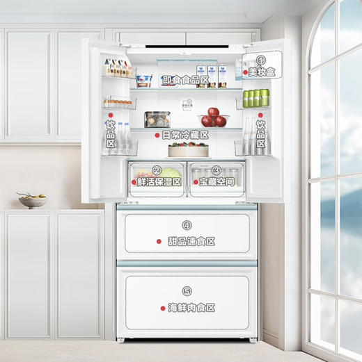 海尔（Haier） 冰箱 BCD-461WGHFD45W9U1 商品图8