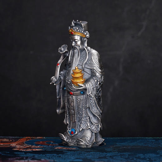 子佩集S999银【财神】摆件【BJ750】纯银2312 商品图1