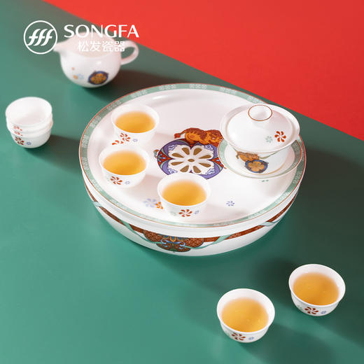 11头狮来运转茶具套装 商品图2