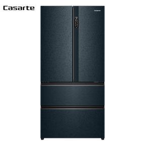 卡萨帝（Casarte）633升大容量零嵌冰箱多门一级能效双变频风冷无霜智能WIFI自动制冰控氧保鲜家用电冰箱 BCD-633WLCFDA4ARU1幻影黛
