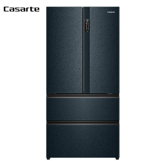 卡萨帝（Casarte）633升大容量零嵌冰箱多门一级能效双变频风冷无霜智能WIFI自动制冰控氧保鲜家用电冰箱 BCD-633WLCFDA4ARU1幻影黛 商品图0