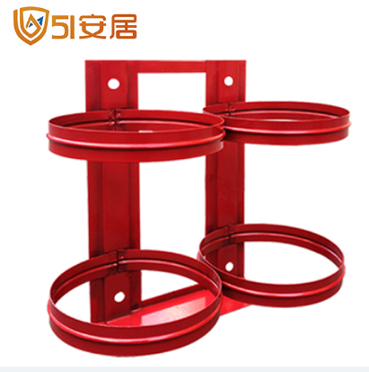 双挂具 灭火器挂架固定墙上消防配件