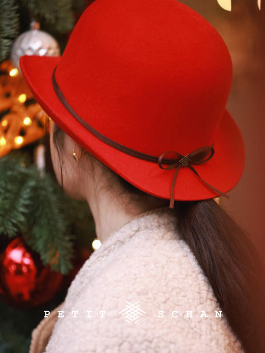 【经典款】PETIT SCHAN小闪 #035 Chaplin Bowler 经典卓别林 澳洲进口羊毛英式圆顶小礼帽 商品图3