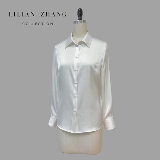 维多利亚—吸烟装(Le Smoking)-中性风优雅气质 白色 衬衫2302012 商品图0