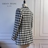 定制—Vintage—Lady挚爱、英伦风千鸟格修身黑白西装外套2205026 商品缩略图2