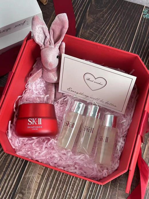 SKII大红瓶面霜80G(清爽/滋润)+
SKII神仙水小样30ml*3 礼盒装 商品图0