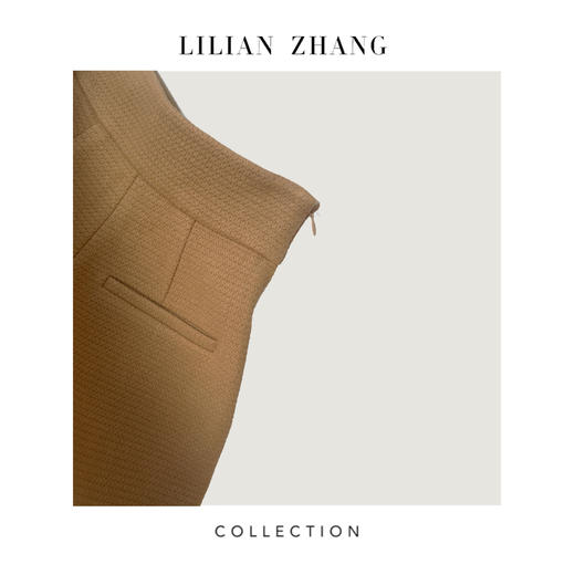 2304106-定制——都市力量——至简新潮——秋冬中高腰ins毛呢短裤宽松 商品图1