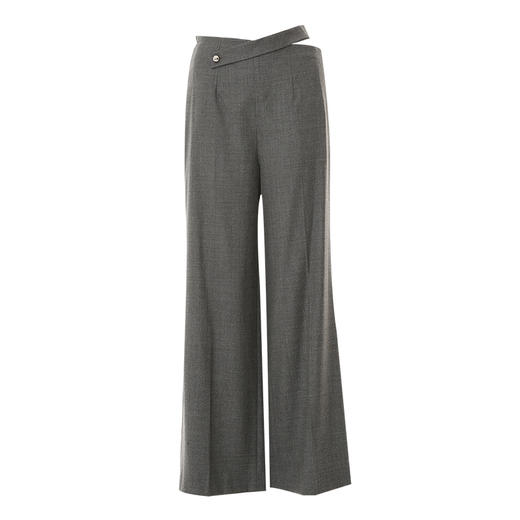 VIMAGE纬漫纪冬季气质通勤百搭显瘦高腰休闲直筒裤子V2005620 商品图5