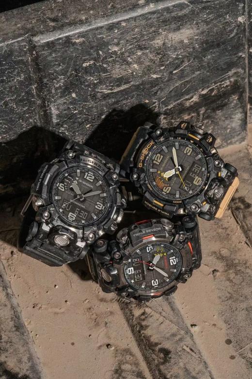 1F【卡西欧】G-SHOCK 二代大泥王碳纤维防水防尘泥运动手表GWG-2000-1A1/3/5 商品图4