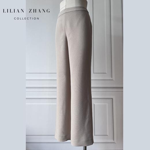 极简主义—春秋都市丽人时尚休闲百搭垂感显瘦高腰直筒裤  2204026 商品图1