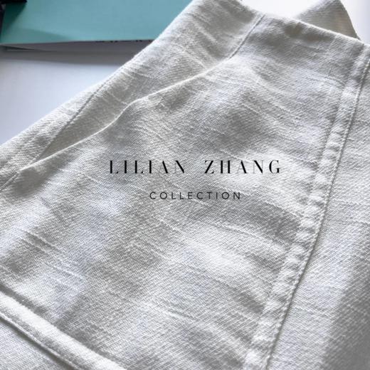 法式帝政风“Empire style”—中高腰H型棉麻长半裙  2203020 商品图4