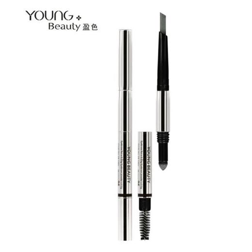 盈色三合一塑形眉笔05黑灰（眉笔眉粉眉刷） 商品图0