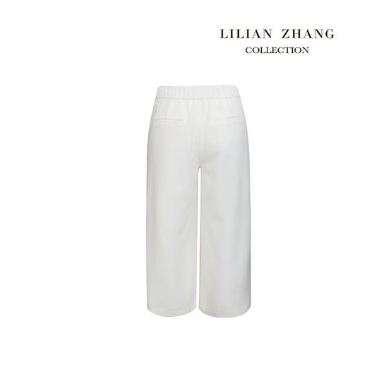 定制—轻奢极简 —中高腰9分绵羊毛阔腿裤百搭宽松九分裤 2104037 商品图1