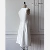 象牙塔里的浪漫--法式极简A廓形高腰无袖修身气质连衣裙  2201087 商品缩略图1
