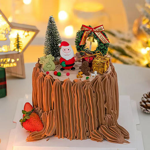 圣诞老人祝福A款（百分百进口动物奶油） 商品图0