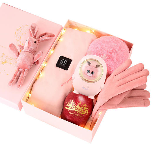 【有温度的礼物❗️送给我爱的人】礼物套装圣诞节礼物创意发热围巾套装送老婆女朋友闺蜜实用生日礼物实用三八妇女节新年礼盒年货礼盒 商品图4