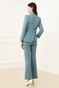 Le Malene 职业西装套装喇叭裤套装 13634 商品缩略图2