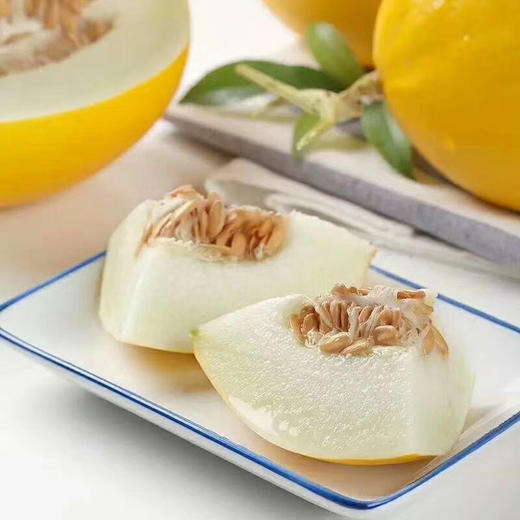 【绣球蜜瓜】海南蜜瓜，蜜蜂自然授粉，绿色有机种植，甜蜜诱人，瓜香浓郁！ 商品图2