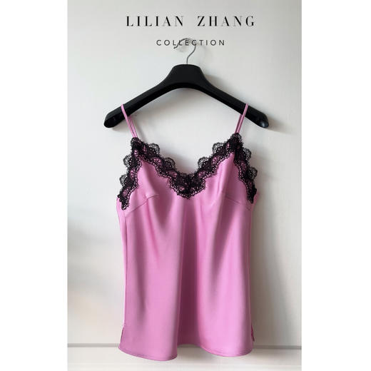 定制—迷情邂逅—法式浪漫—Lady挚爱 Mini 蕾丝吊带背心 2302024 商品图1