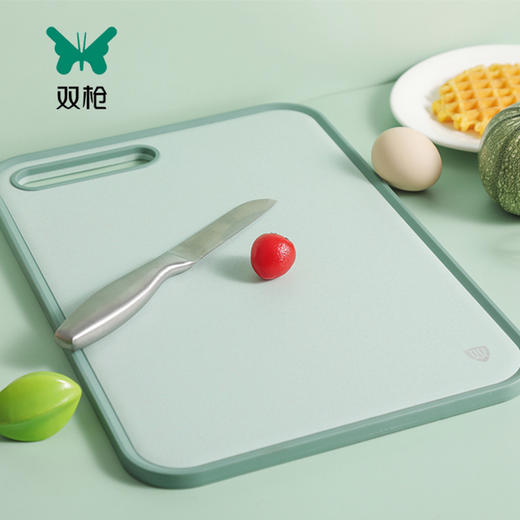 【自营】双枪 小麦双面分类砧板菜板370×250×10mm 商品图3