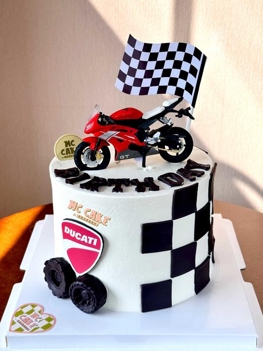 摩托车模型款蛋糕 商品图0