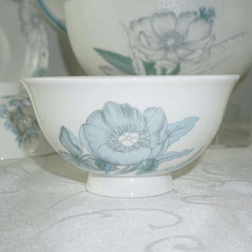 凡瑞斯花之影30头8人用骨瓷餐具 商品图1