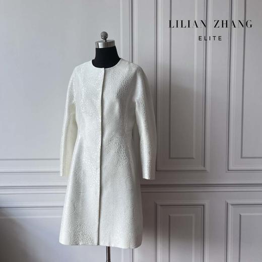 定制-Lady挚爱白瓷New Look经典气质时尚S廓型风衣外套 2206012 商品图0