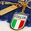 意大利国家队官方商品 | 双面队徽蓝金钥匙链足球徽章球迷 商品缩略图2