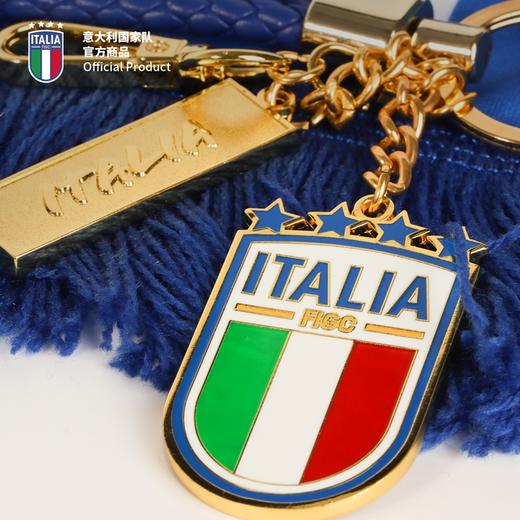 意大利国家队官方商品 | 双面队徽蓝金钥匙链足球徽章球迷 商品图2