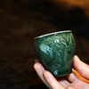 龙泉青瓷严少英春风和煦杯梅子青茶具陶瓷品茗杯主个人饮杯高档功夫茶道 商品缩略图2