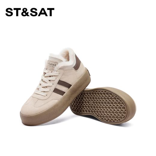 星期六加绒保暖复古休闲板鞋SS34112I39 商品图7
