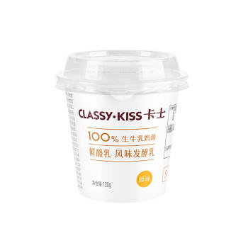 卡士（CLASSY.KISS）原味鲜酪乳120g*6杯 低温酸奶 酸牛奶 风味发酵乳 商品图5