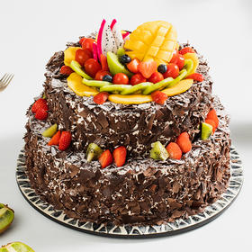【经典美味】森林果乐蛋糕，巧克力鲜果蛋糕（厦门
幸福西饼蛋糕正价）