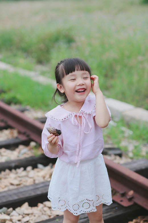 SYLM19135 3-6岁女童娃娃衫 80-120 商品图4