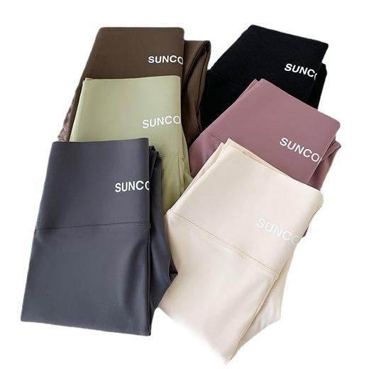 可穿到160斤【提臀收腹！外穿鲨鱼裤】时尚百搭不挑身型女内搭秋冬加绒裤子高腰修身显瘦瑜伽裤收腹加绒芭比裤子女 商品图4