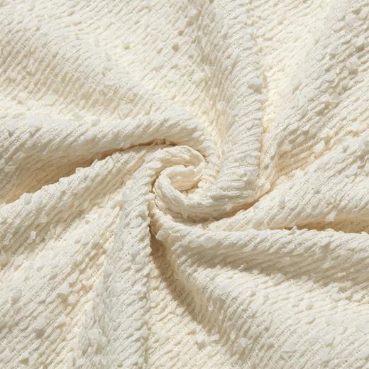 轻礼服、好莱坞艺术风-肌理粗纺流苏轻奢无袖马甲连衣裙 2101051 商品图3