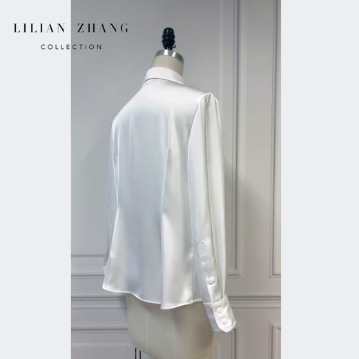 维多利亚—吸烟装(Le Smoking)-中性风优雅气质 白色 衬衫2302012 商品图2