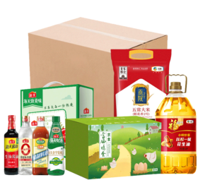 京食米面粮油蛋奶套装D2
