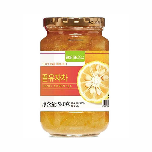 迪乐司蜂蜜柚子茶饮品580g  26818306 商品图0