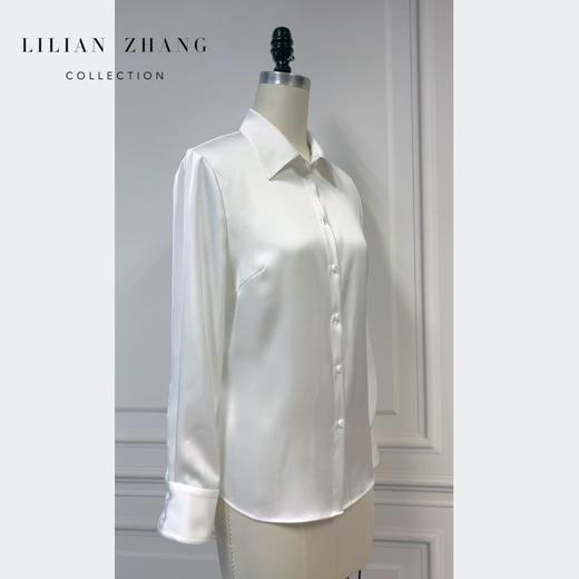 维多利亚—吸烟装(Le Smoking)-中性风优雅气质 白色 衬衫2302012 商品图3