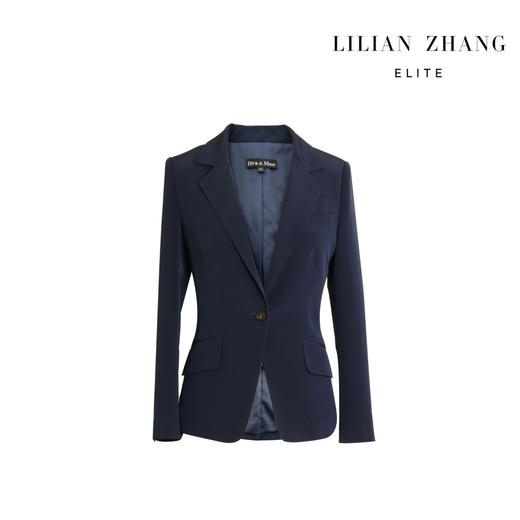 ELITE 通勤风 - 舒适麻缎西装 - 轻奢百搭显瘦西服外套  1705028 商品图0