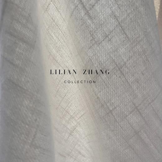 法式帝政风“Empire style”—中高腰H型棉麻长半裙  2203020 商品图3