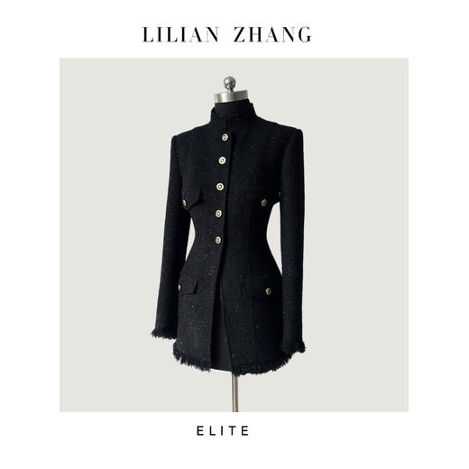 定制—都市力量——藤校学院风——永恒经典、精致小香风外套 2305025 商品图3