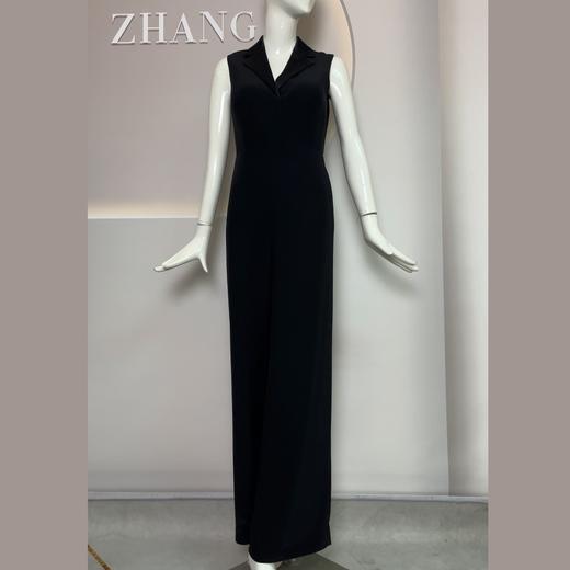 定制—精剪入微—吸烟装(Le Smoking)知性无袖显瘦连体裤2304101 商品图0